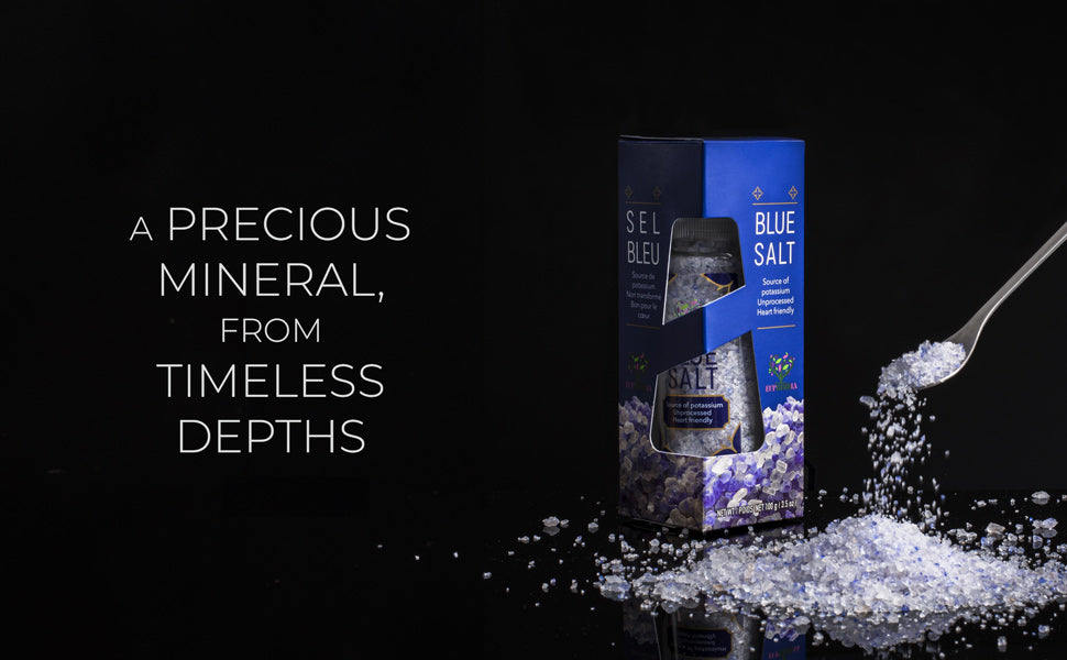 Blue Salt Grinder 100g (3.5 oz) - Eupherbia