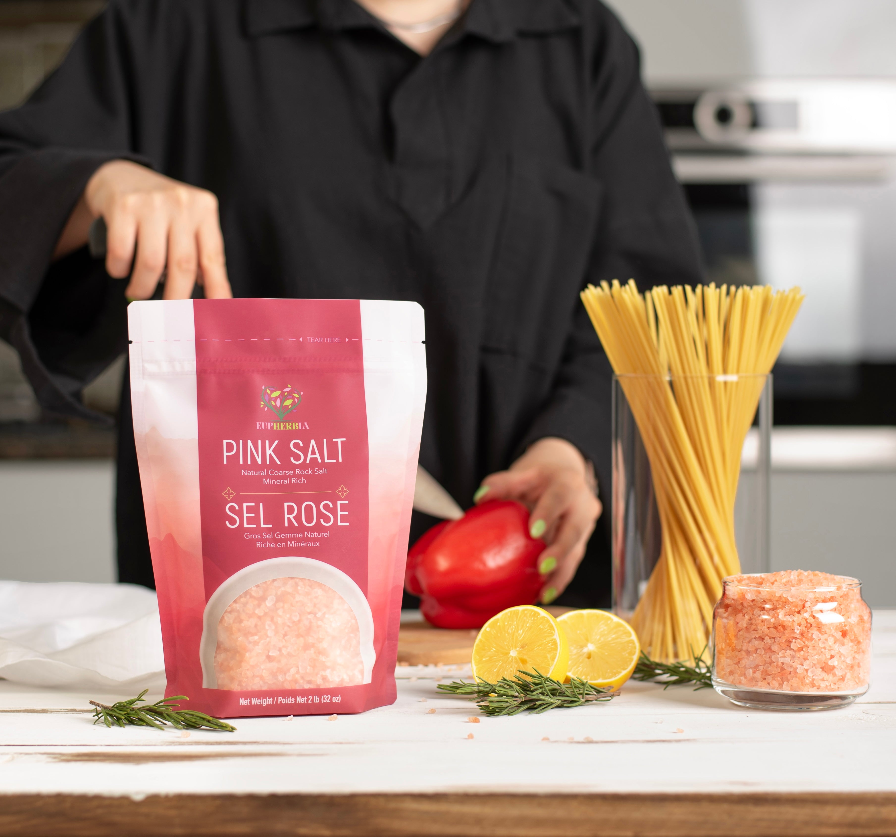Pink Salt Refill 907g (32 oz) - Eupherbia