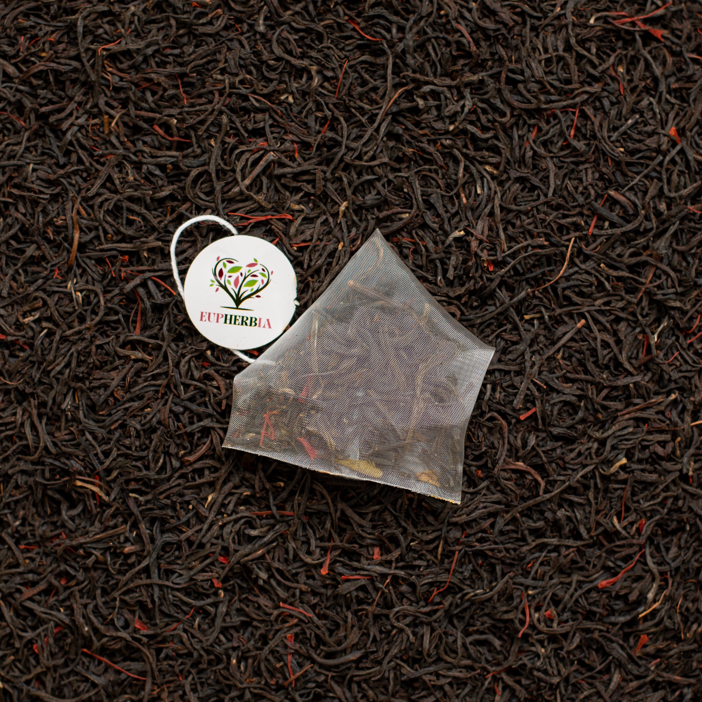Saffron Black Tea 12 Sachets - Eupherbia