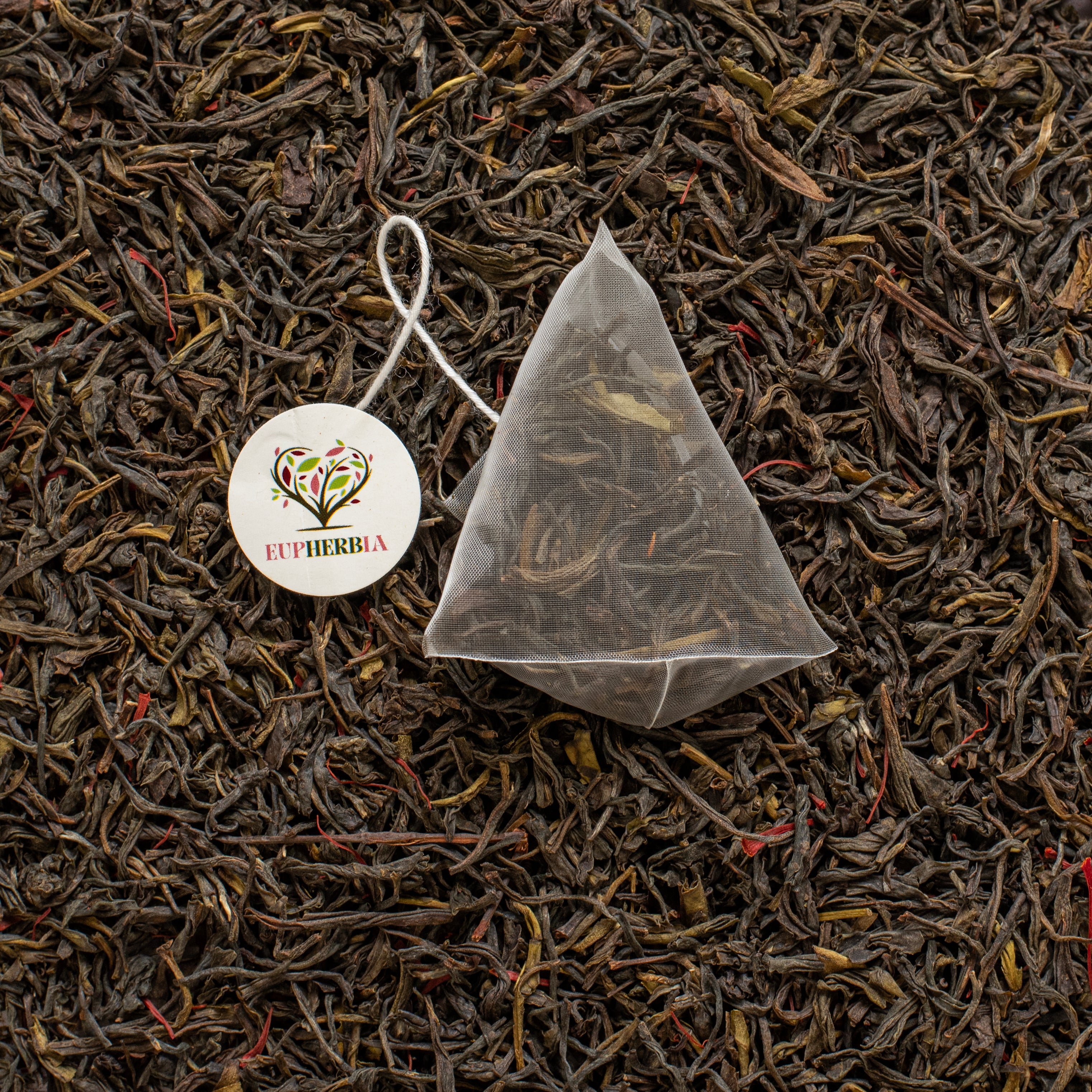 Saffron Green Tea 12 Sachets - Eupherbia