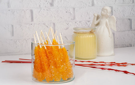 The Sweet Magic of Saffron Rock Candy