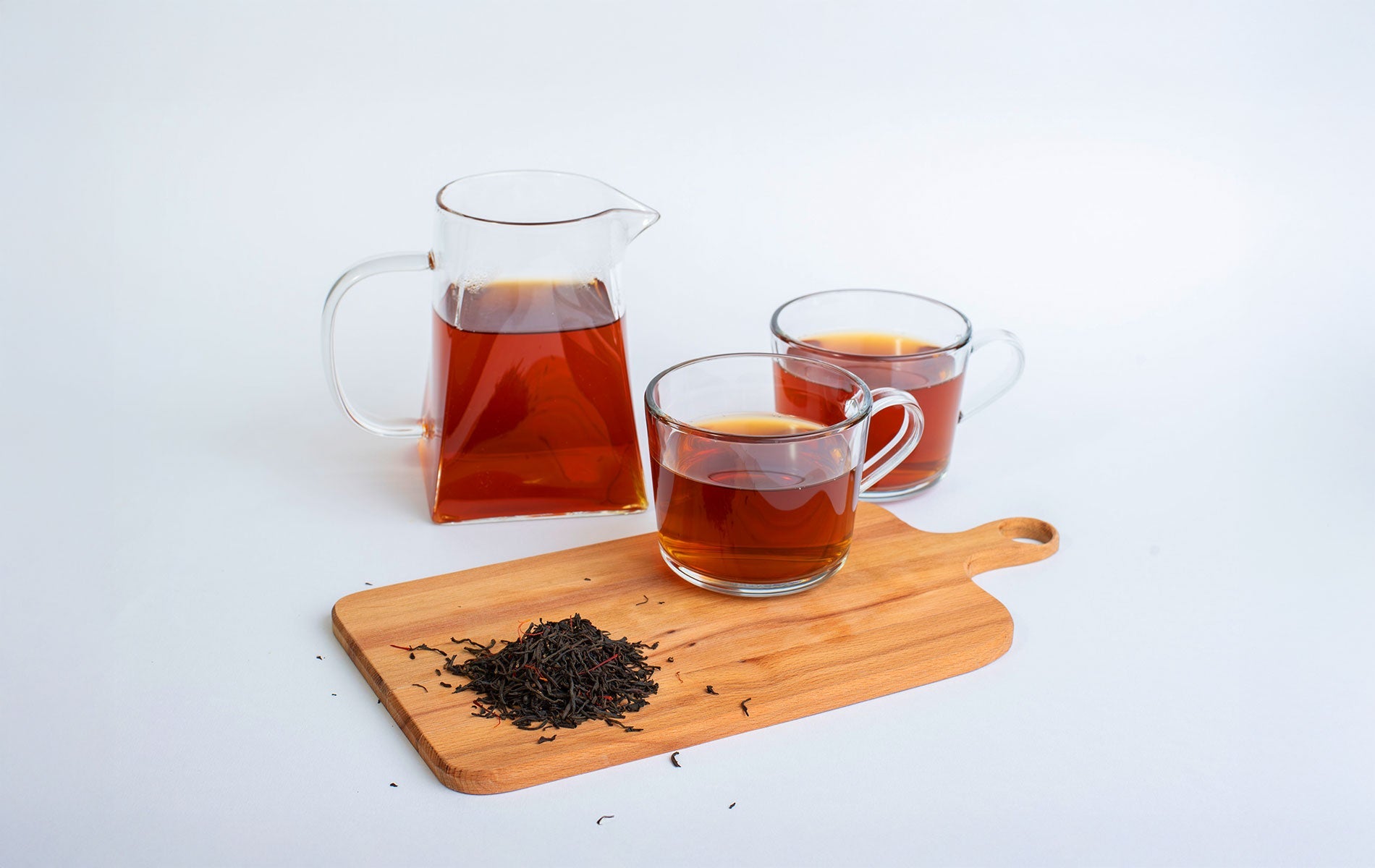 Saffron black tea