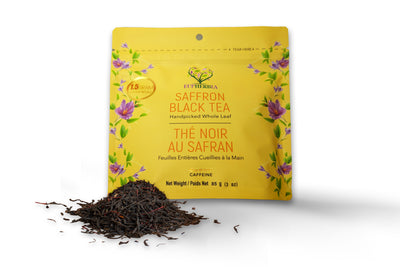 Saffron Black Tea, Loose Leaf 85g (3 oz)