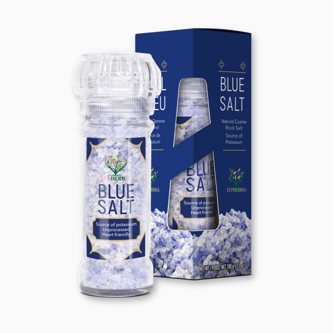 Blue Salt Grinder 100g (3.5 oz)