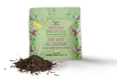 Saffron Green Tea, Loose Leaf 85g (3 oz)