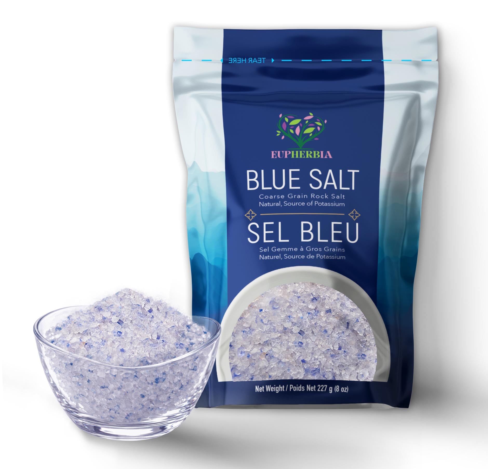Blue Salt Coarse Refill 227g (8 oz)