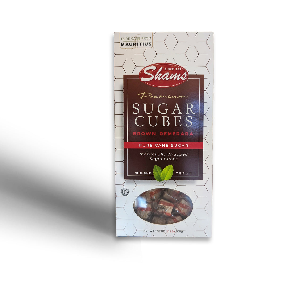 Brown Sugar/Demerara Cubes | Individually Wrapped | 17.6 oz | Shams