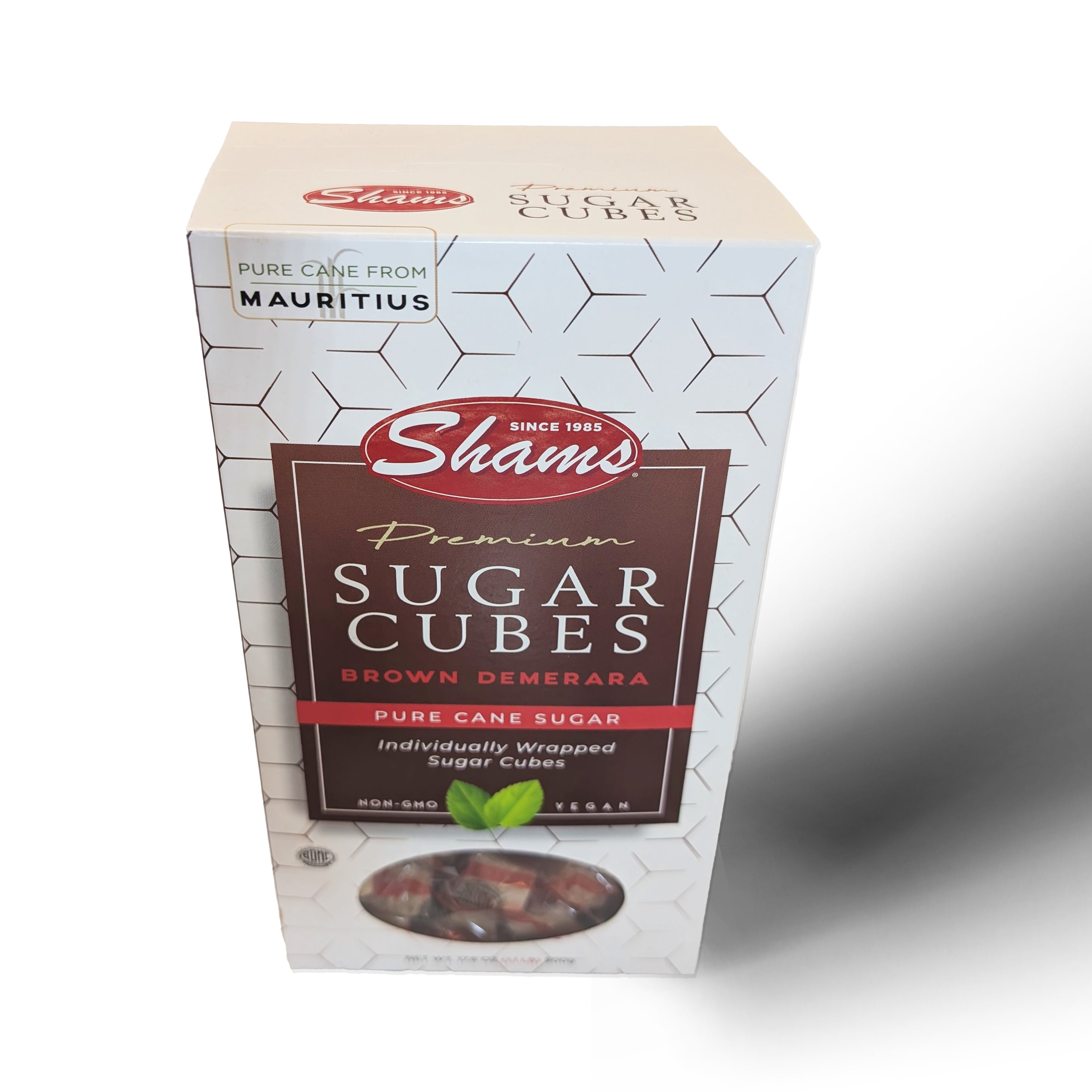 Brown Sugar/Demerara Cubes | Individually Wrapped | 17.6 oz | Shams