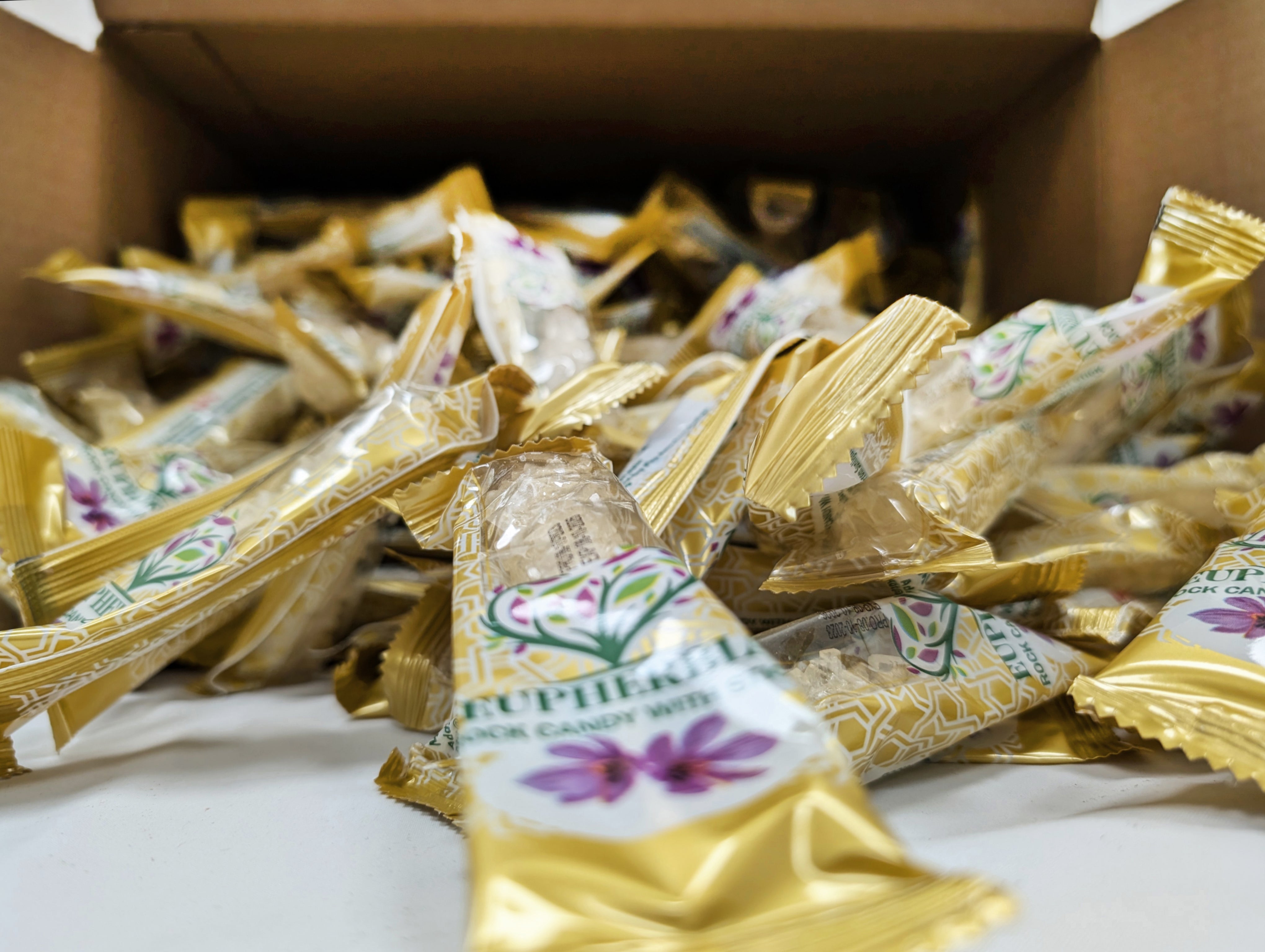 Rock Candy Sticks Bulk 300 Pack - Eupherbia