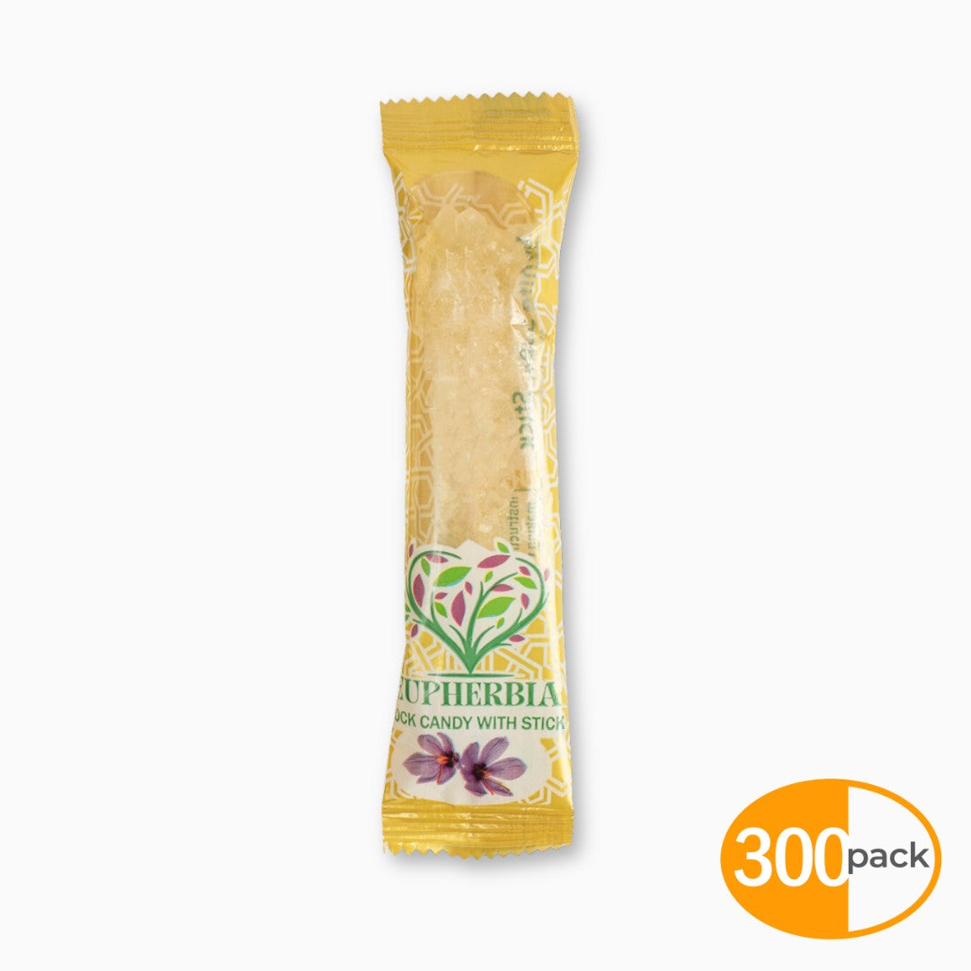 Rock Candy Sticks Bulk 300 Pack - Eupherbia