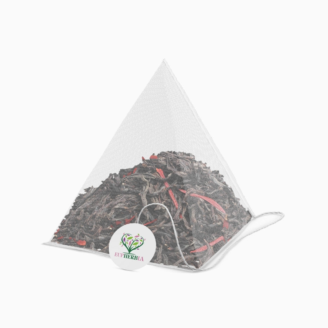 Saffron Black Tea 12 Sachets - Eupherbia