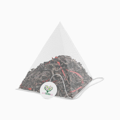 Saffron Black Tea 12 Sachets - Eupherbia
