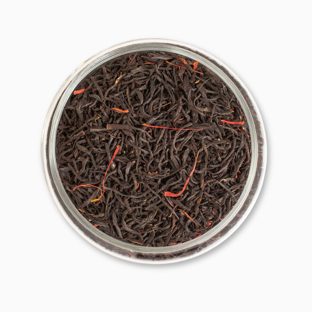 Saffron Black Tea, Loose Leaf 227g (8 oz) - Eupherbia