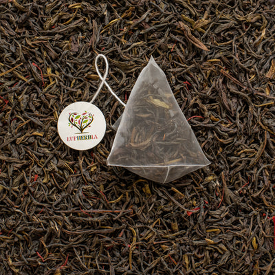 Saffron Green Tea 12 Sachets - Eupherbia