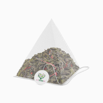Saffron Green Tea 12 Sachets - Eupherbia