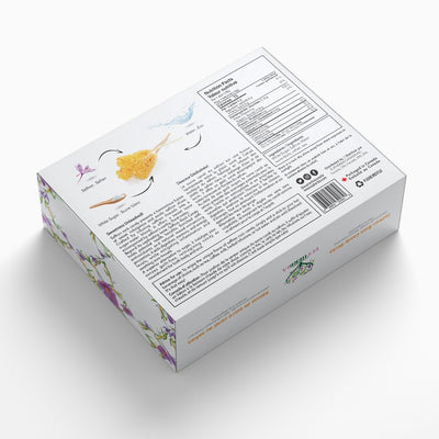 Saffron Rock Candy Sticks 25 Pack - Eupherbia