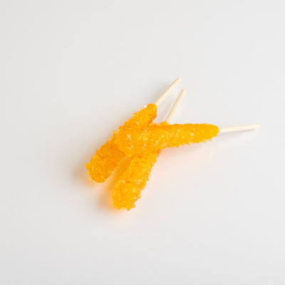 Saffron Rock Candy Sticks Bulk 300 Pack - Eupherbia