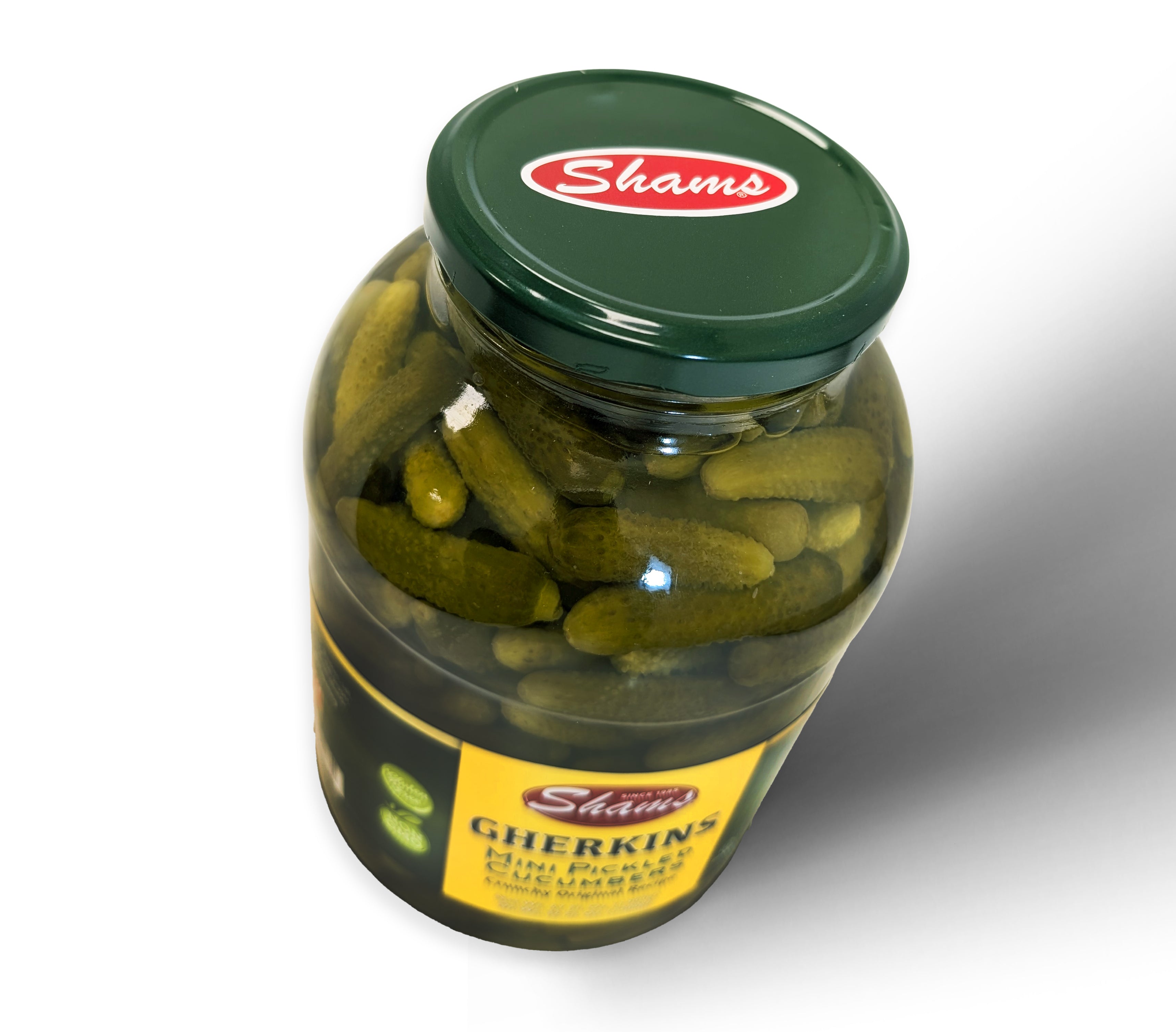 Mini Gherkin Pickles | 67 oz | Shams