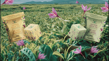 Saffron Green Tea, Loose Leaf 227g (8 oz)